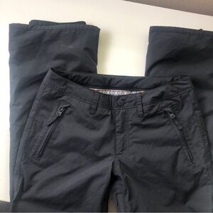 Burton Living Lining Low Rise Snow‎ Board Pants Black Size XS Ski